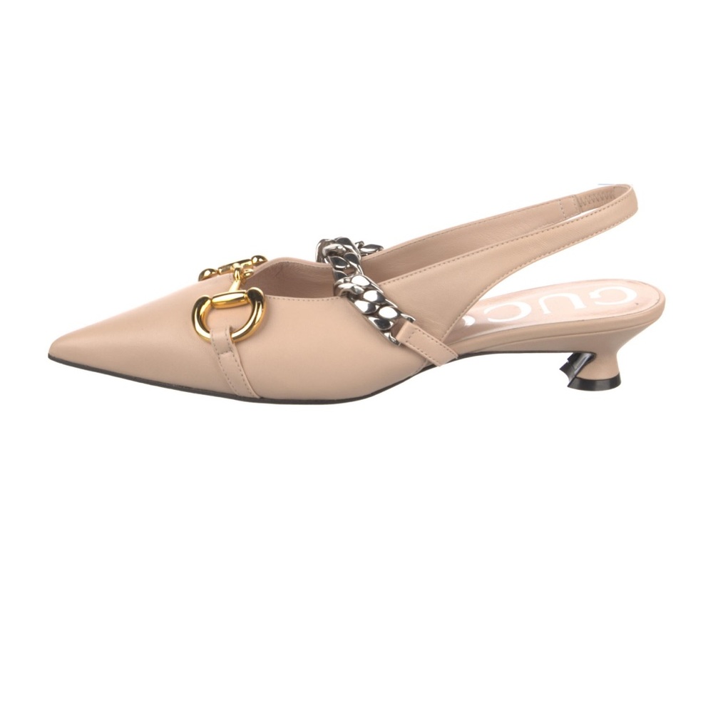 Gucci Slingback Pumps.